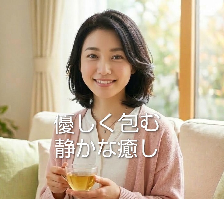 音声有✿大人の包容力と癒しの声で優しく寄り添います おっとりとした時間の中で心に溜まったものを全部出しませんか？ イメージ1