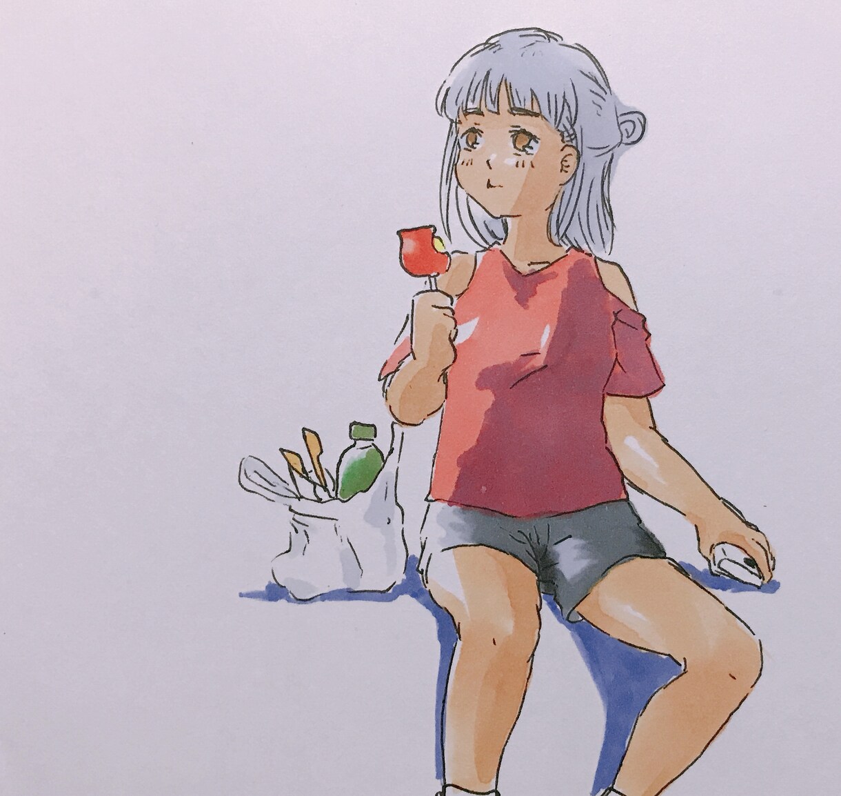 手描き風SNSアイコンを描きます 紙とペンで描く、オンリーワンで暖かいイラストです！ イメージ3