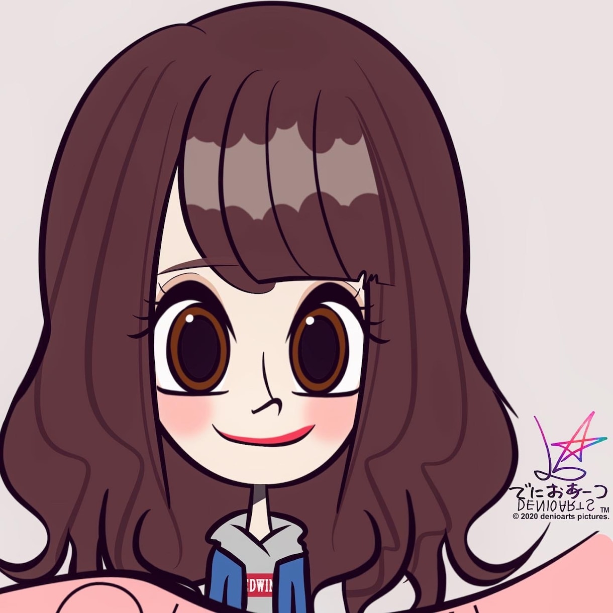 カートゥーンチックなアイコンを描きます あなたのアイコンをキュートで個性的に仕上げます!!!! イメージ1