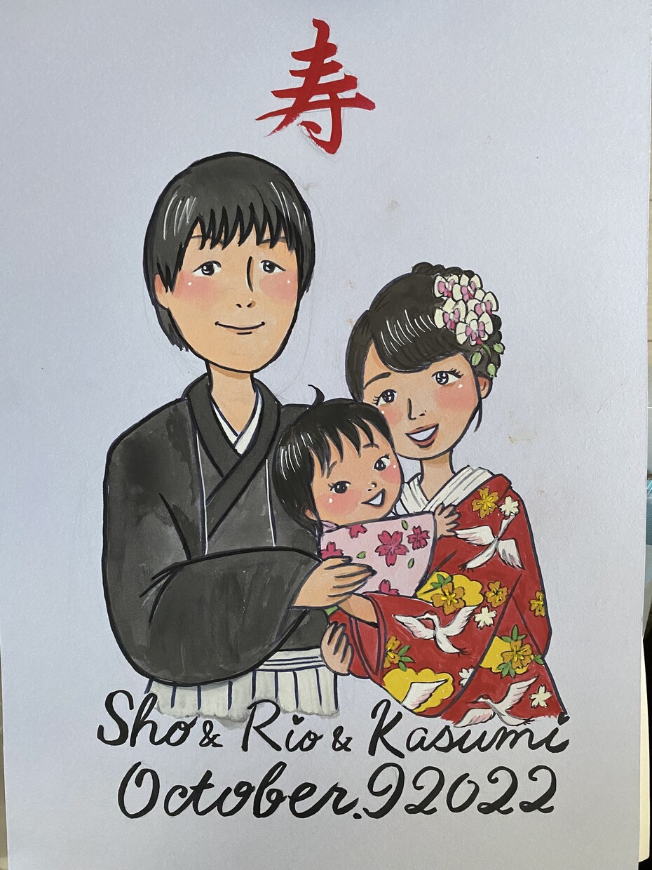 期間限定！似顔絵師がお安く似顔絵描きます 結婚式、記念日などのプレゼントにいかがですか？ イメージ3