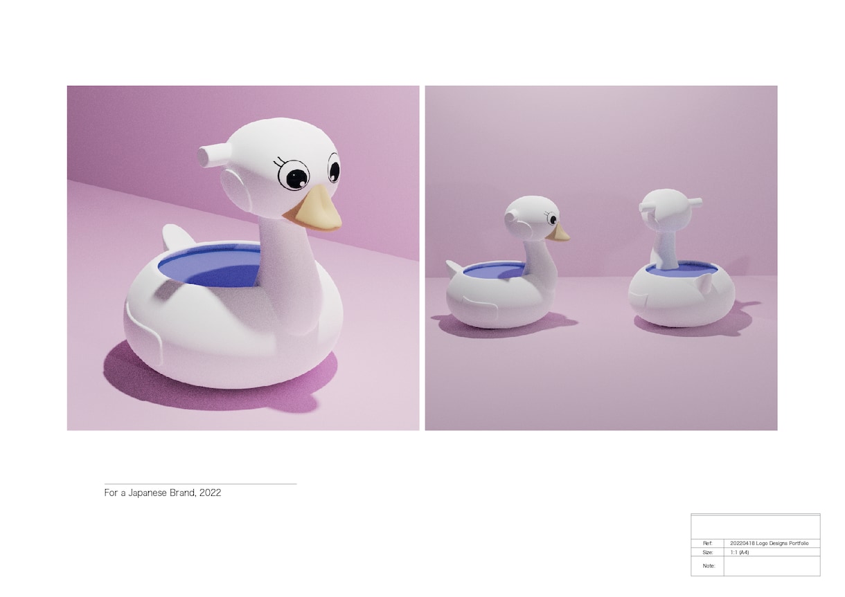 キャラクターデザインの3D化、承ります 実績600数以上のプロデザイナーが担当いたします。 イメージ4