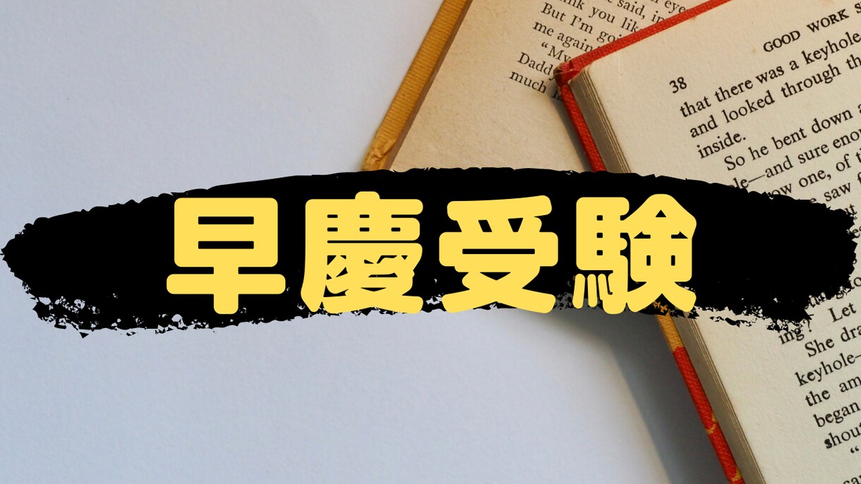 早慶の勉強法についてアドバイスします 早慶に合格したい受験生へ イメージ1