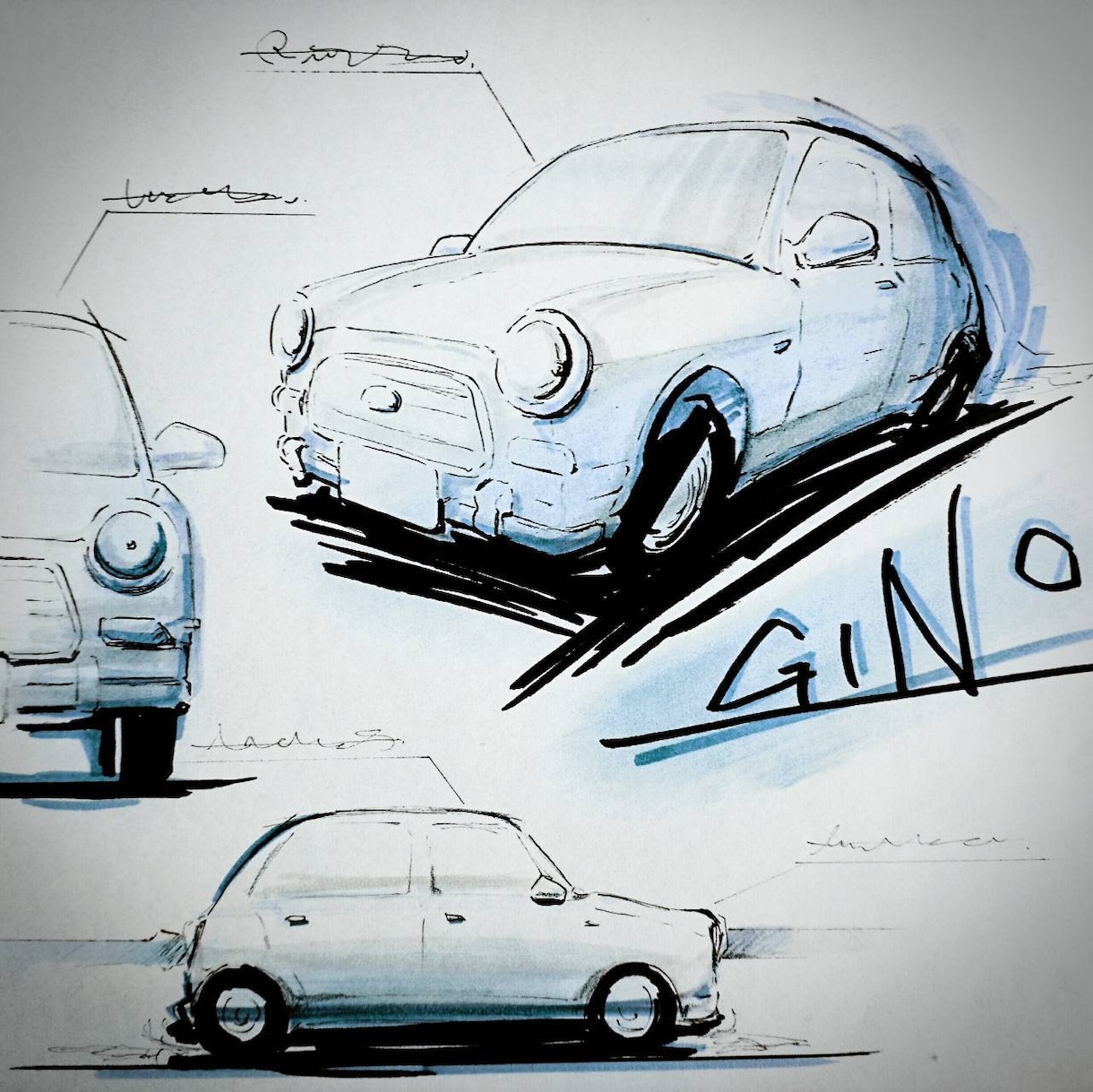 愛車のイラストお描きします 愛車のイラストをデータでお渡しします イメージ3