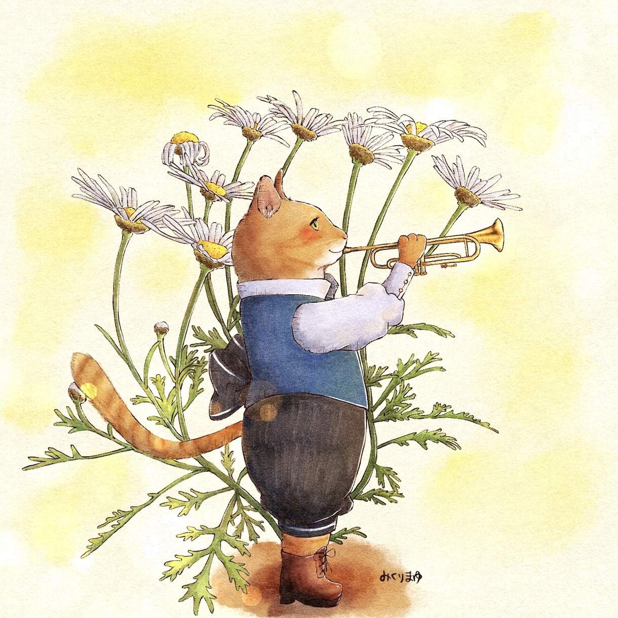 やさしい水彩の動物イラスト描きます お菓子缶や冊子の挿絵などにぴったりです。 イメージ1