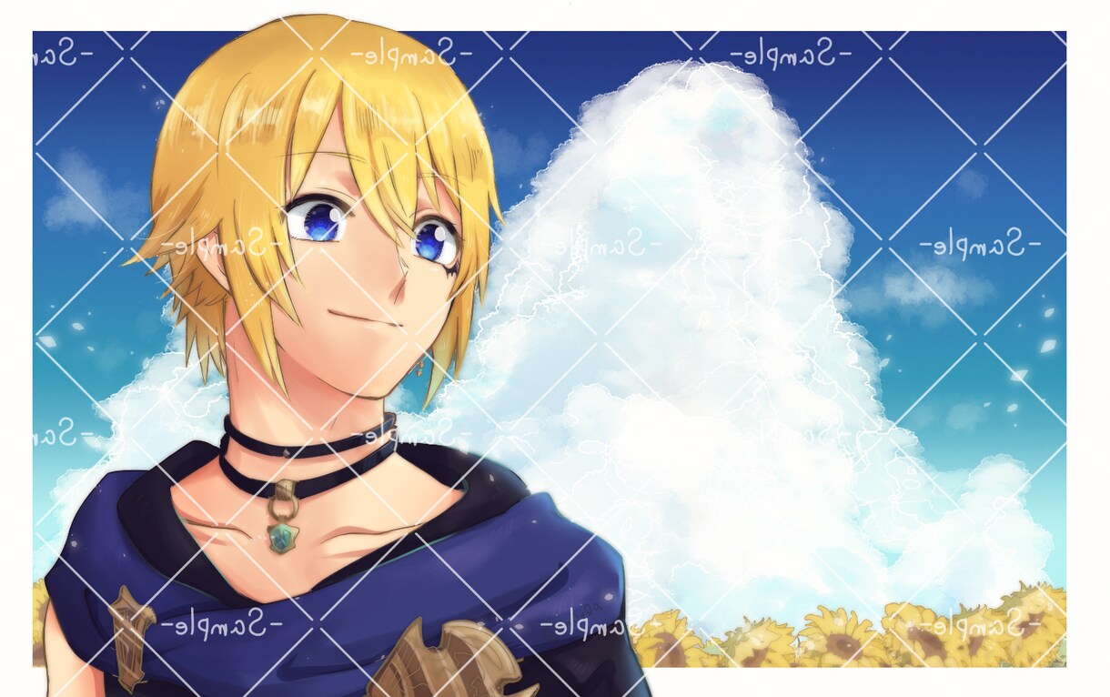 一緒に作成！ご希望の用途のイラスト描きます オリジナルキャラクターやVtuverさんのアイコンや一枚絵に イメージ6