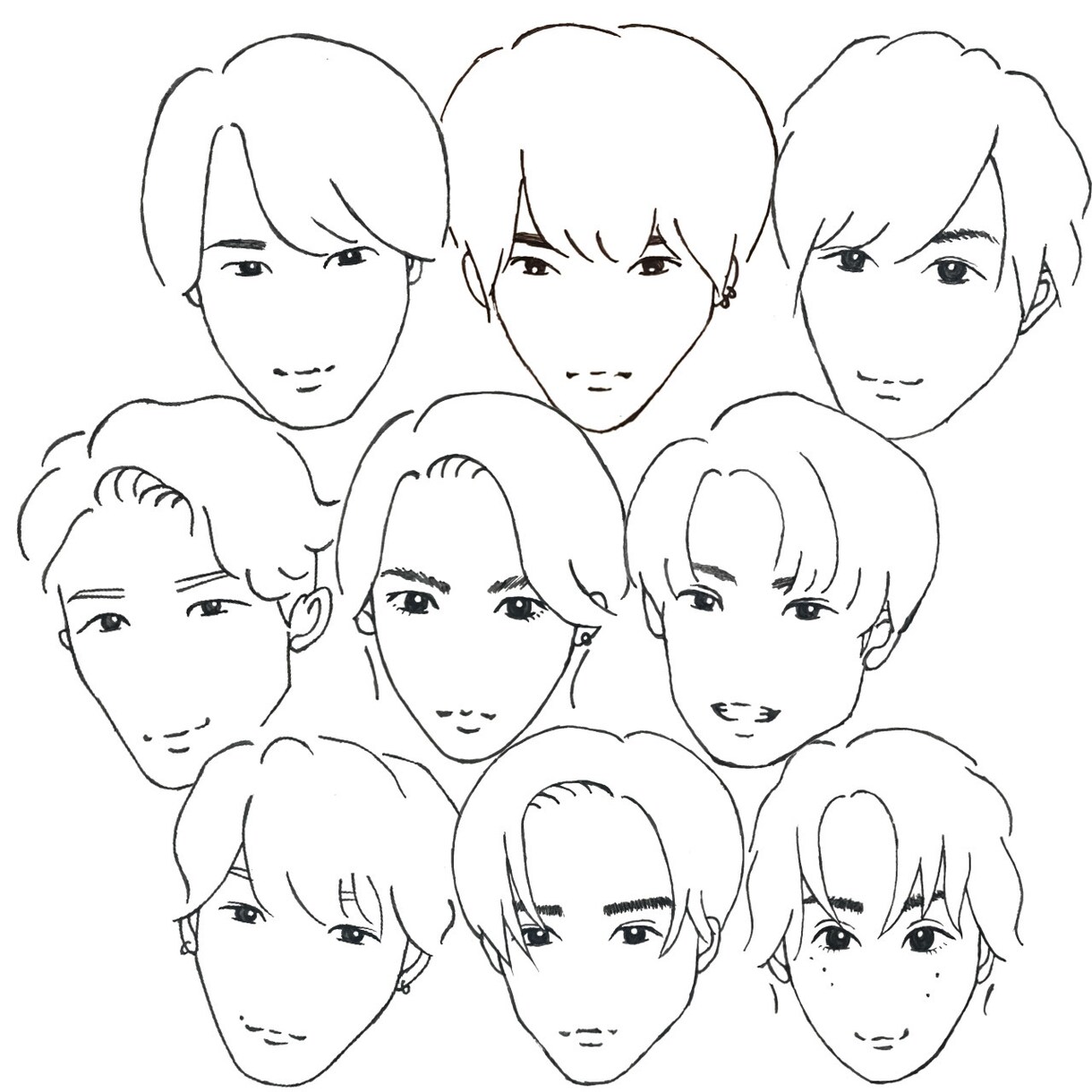 似顔絵描きます 全人類をやさしくかわいく描く似顔絵です！贈り物やアイコンに イメージ2
