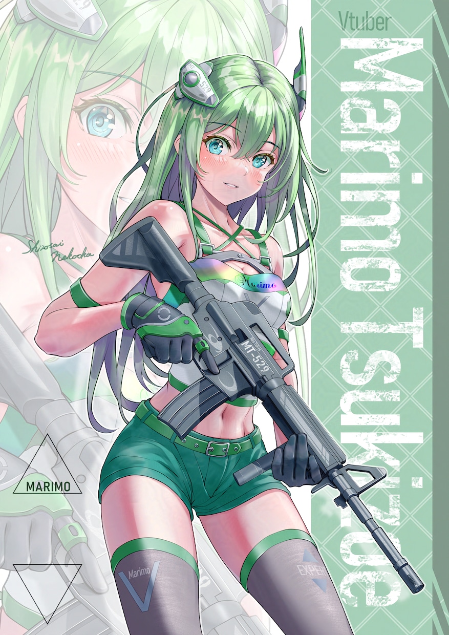 美少女アイドル・イラストを描きます Vtuber用等の動画で使用するアイドルイラストを描きます。 イメージ4