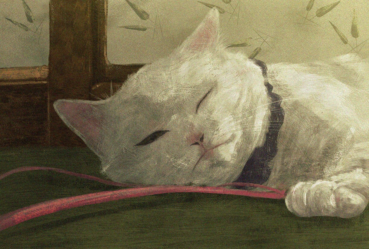 油絵のような猫ちゃんのデジタルイラストを作成します アイコンなどSNS用や印刷して観賞用に！ イメージ1