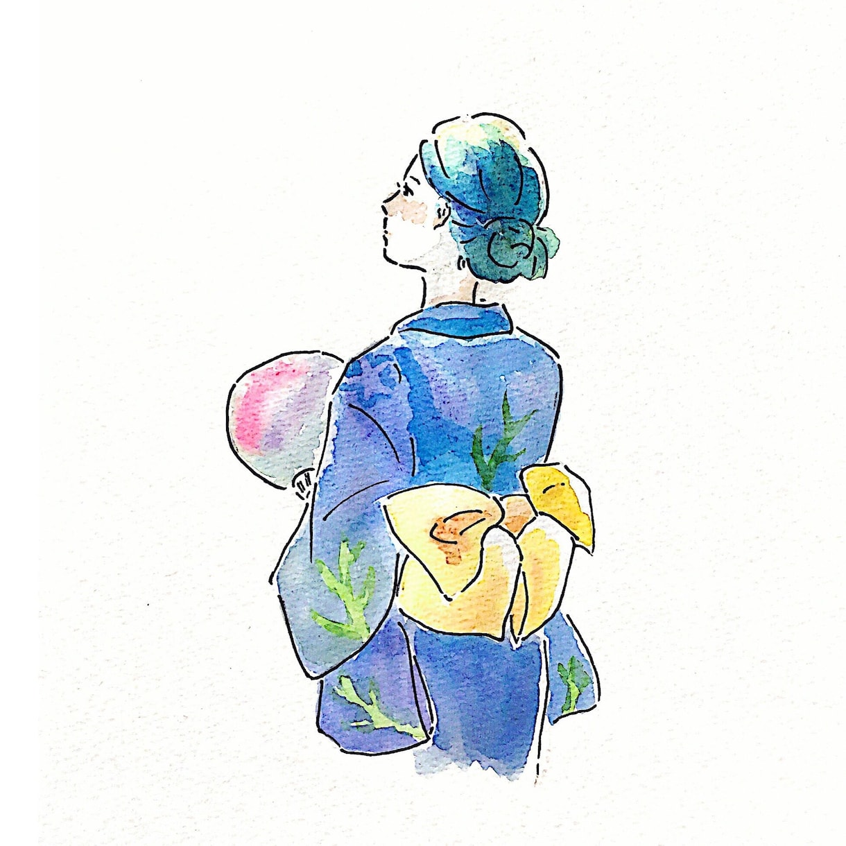 柔らかいタッチのアイコン・イラスト依頼承ります 透明水彩のタッチがお好きな方へ イメージ7