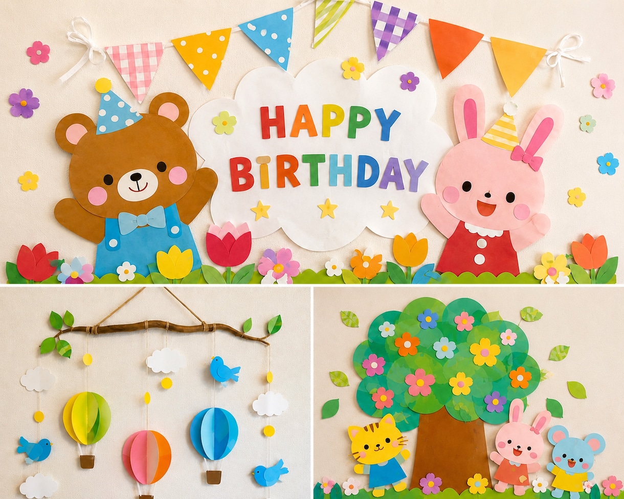 保育士・幼稚園教諭向け　制作/壁画の代行します 忙しい保育士さん幼稚園教諭さんのお手伝いします。 イメージ2