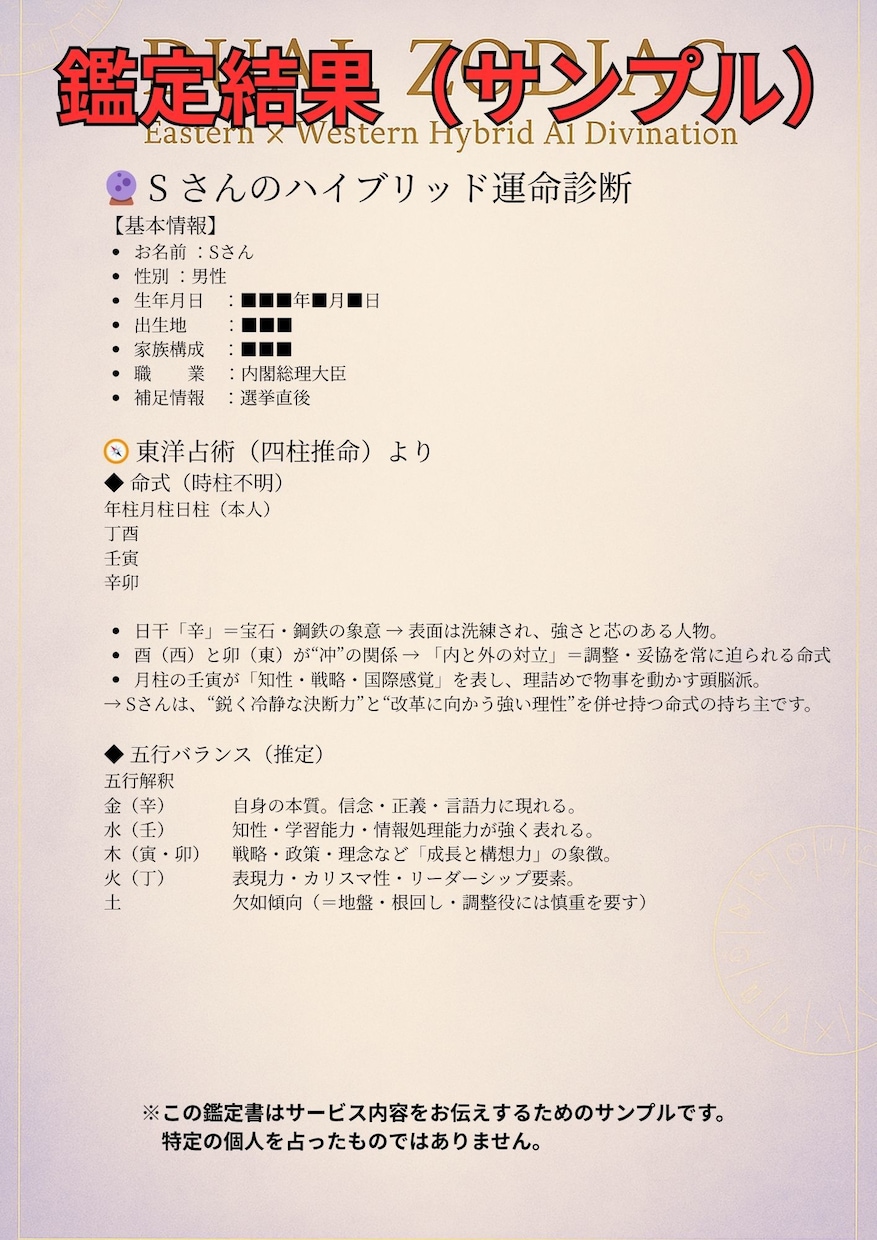 東洋×西洋ハイブリッドAI鑑定であなたを占います 選択に迷う時、運命がそっと背中を押す イメージ2