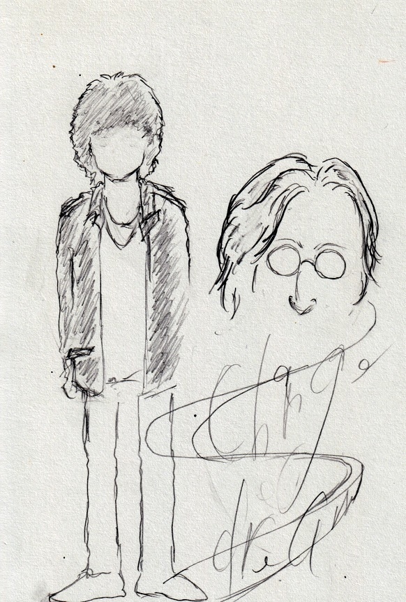 ミュージシャン、アイドルの歌からイラストを描きます 貴方の好きな歌手の歌詞からイラストを描きます。 イメージ4