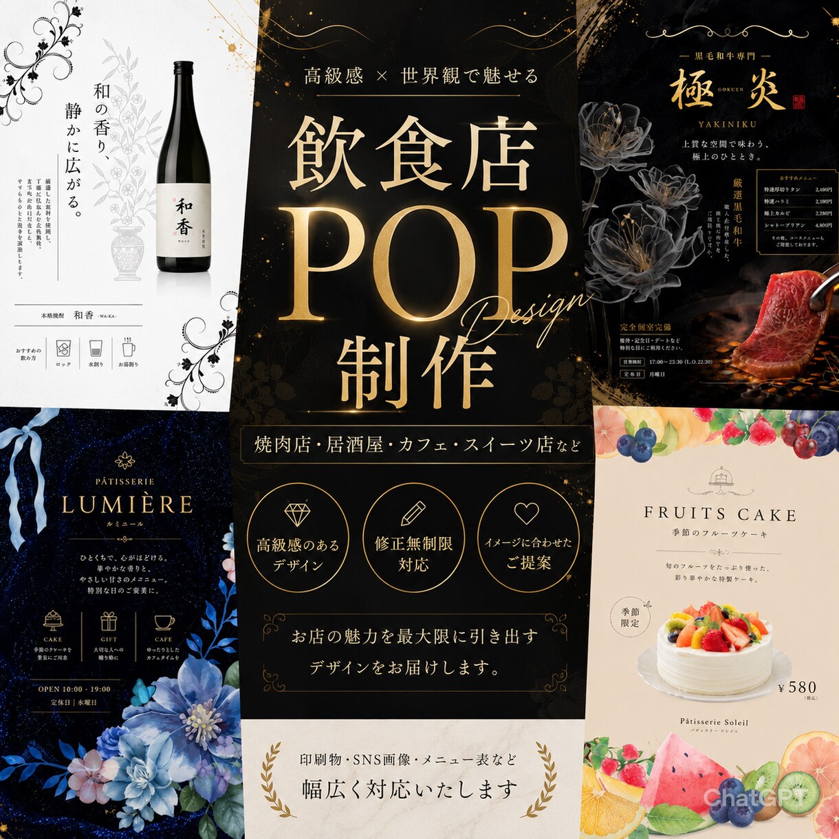 先着3名様【実績作り価格】にて承ります チラシ、POP、インスタ投稿画像制作します！ イメージ1
