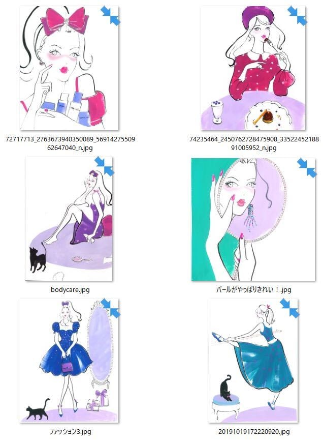 あなたの女子力はイラストで手に入ります 最短3日で納品！簡単なカスタマイズでお好みに（1点より） イメージ6