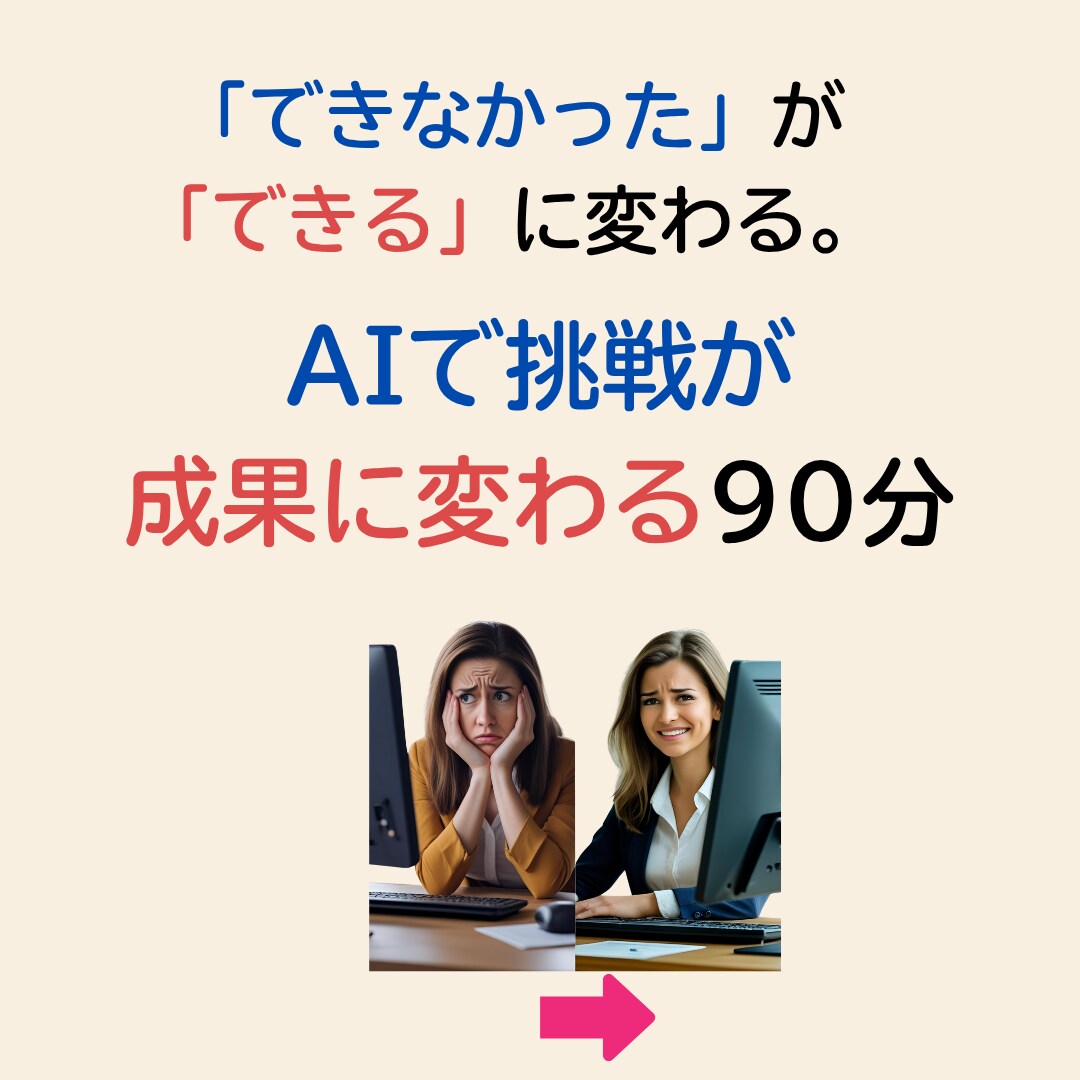AIと挑む！あなたの価値を形にして社会に届けます 発信・表現・業務改善を成果に変える、あなた流AI活用術 イメージ8