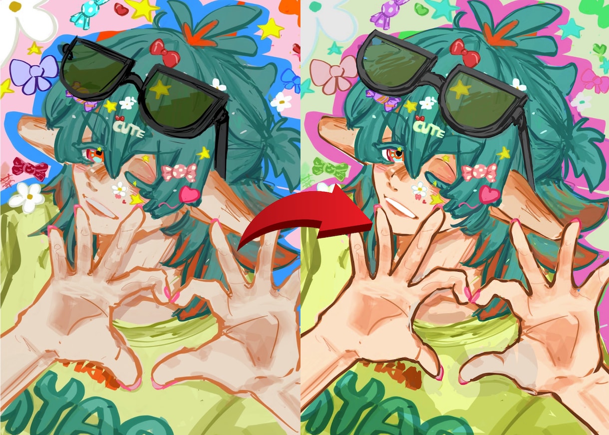 プロがあなたのイラストを丁寧に添削します 「なんか変」の原因を見つけ、上達につながる改善方法を解説！ イメージ7
