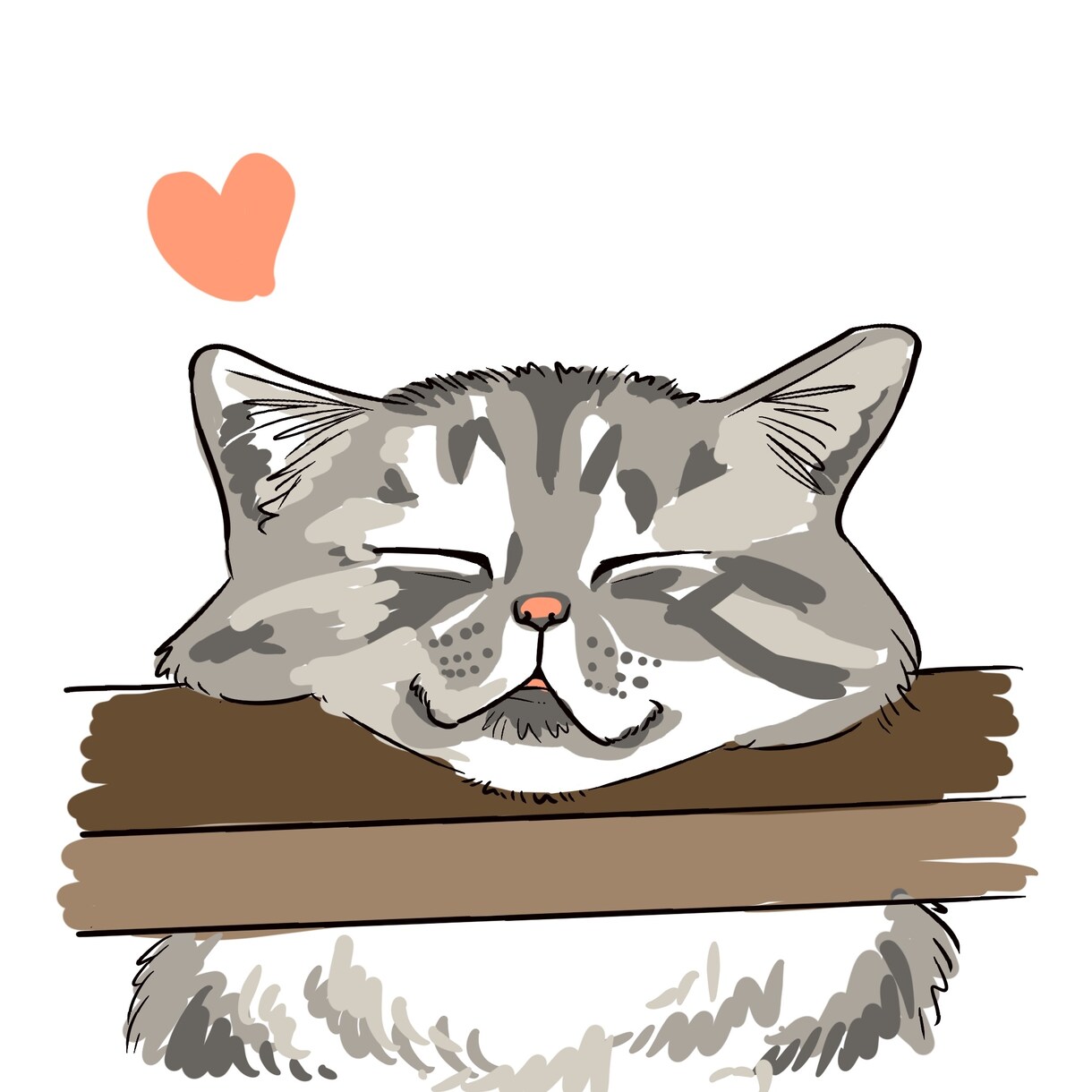 最短1日！最小価格！！ペットの似顔絵描きます 似顔絵屋さんで実績があります！！特徴とらえて可愛く描きます！ イメージ1