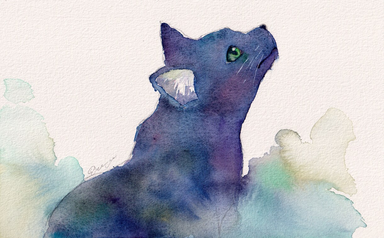 水彩であったかいペットの似顔絵描きます 水彩でペットの似顔絵☆原画とデータ両方お渡し イメージ3