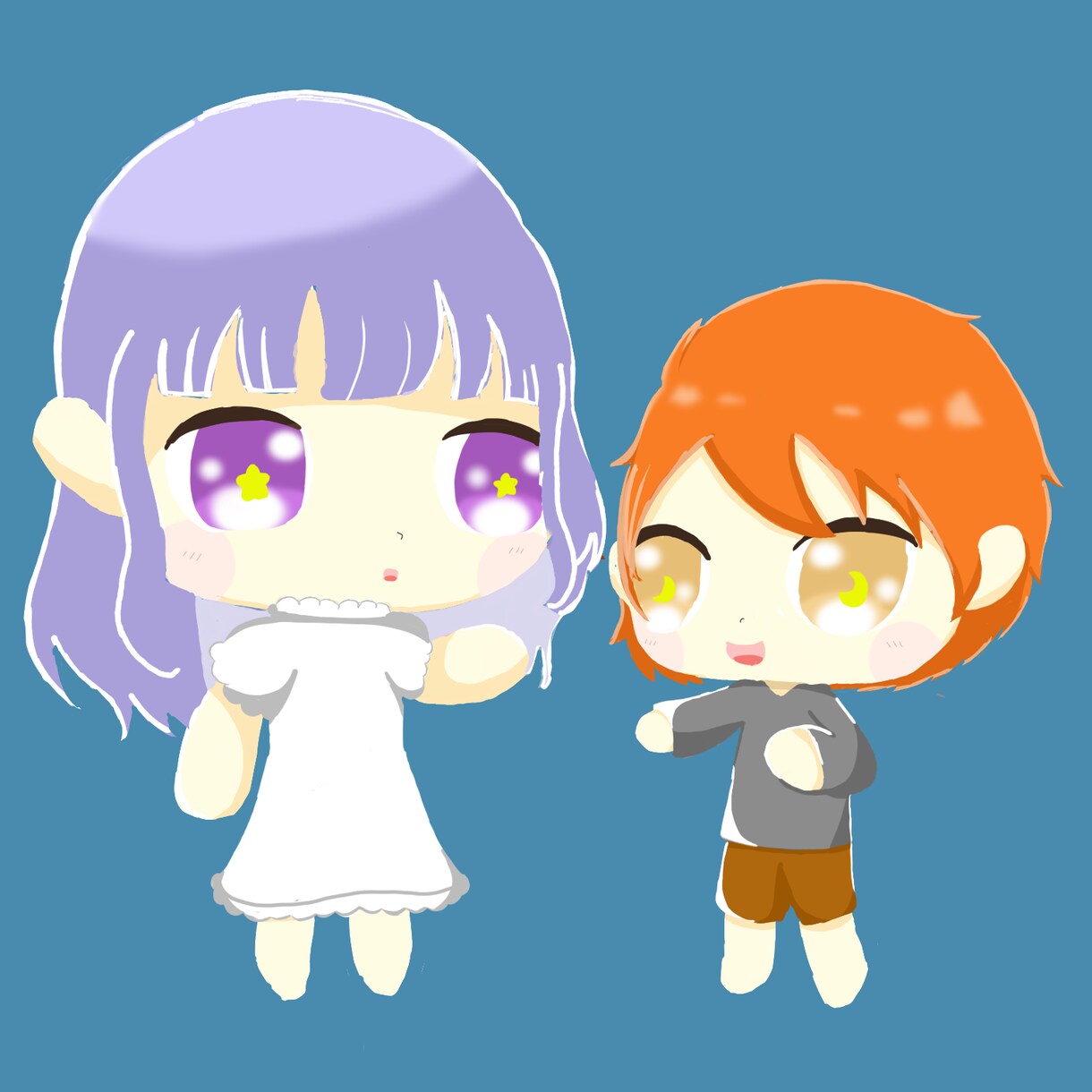 商用利用OK！2-4等身でイラスト描きます ✨可愛くてゆるーいデフォルメイラスト✨ イメージ2