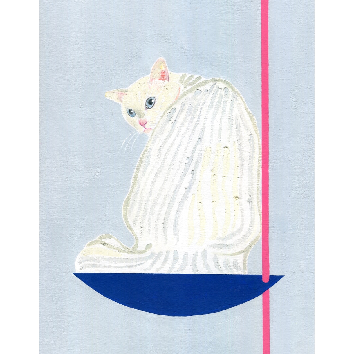 アートなペットイラストをクレヨンで描きます クレヨン画でデフォルメしたうちの子イラストをお手元に イメージ1