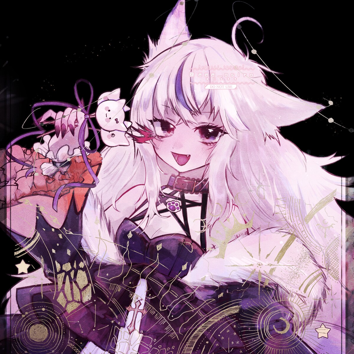 かわいいゴシック・お耽美アイコン・イラスト描きます アイコン、ヘッダー、グッズ、動画等にご活用ください♥ イメージ8