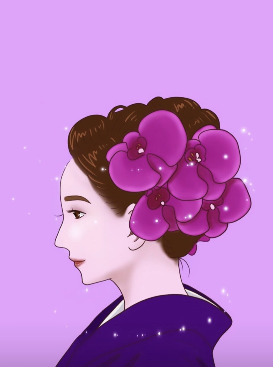 似顔絵イラスト、SNSアイコン等承ります キラキラした、柔らかい雰囲気を大切にしています イメージ3