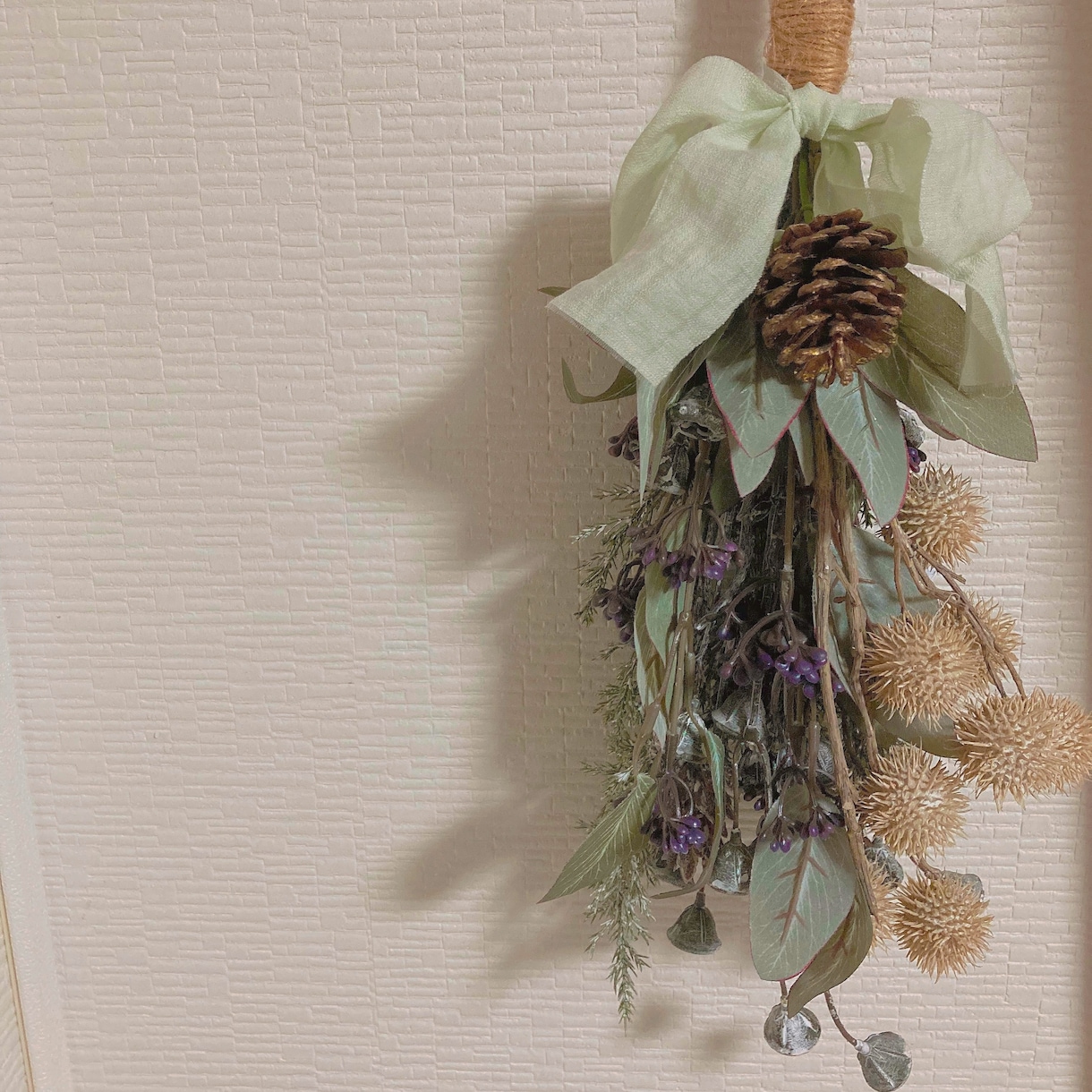 お気に入りのリボンでスワッグ作ります あなたにも思い出のリボンがございませんか？【スワッグ】 イメージ1