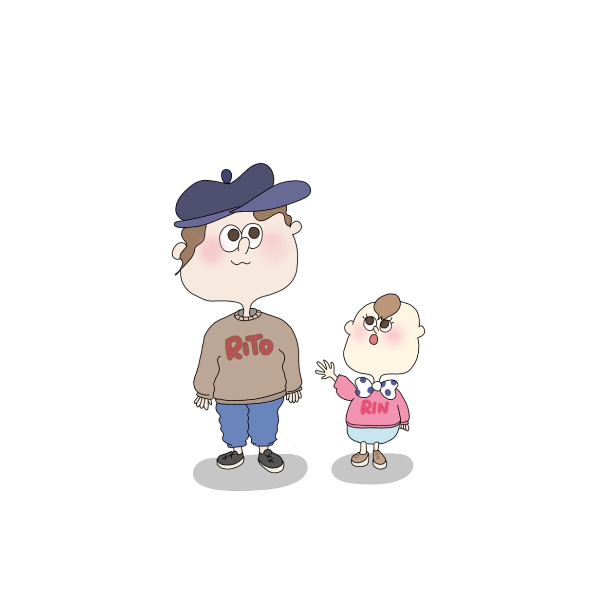 ゆるくてポップな似顔絵作成します どんなイラストでもご相談下さい。 イメージ8