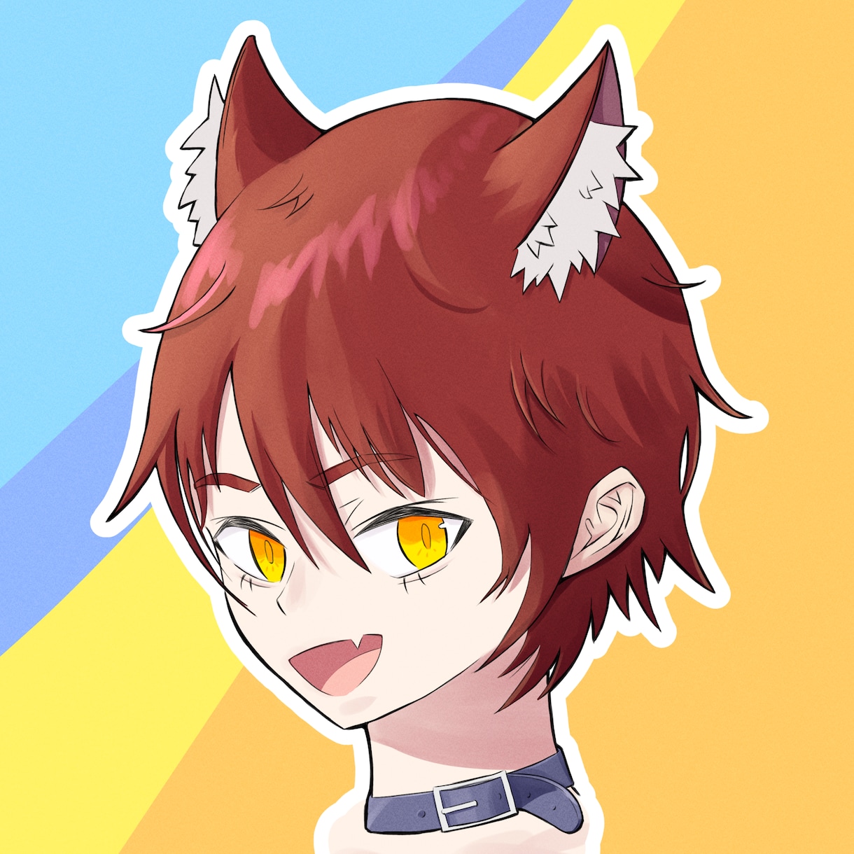 SNSで人気になれる！人目を引くアイコン描きます おしゃれで爽やかな毎日見ても飽きない人目を引くイラスト イメージ1