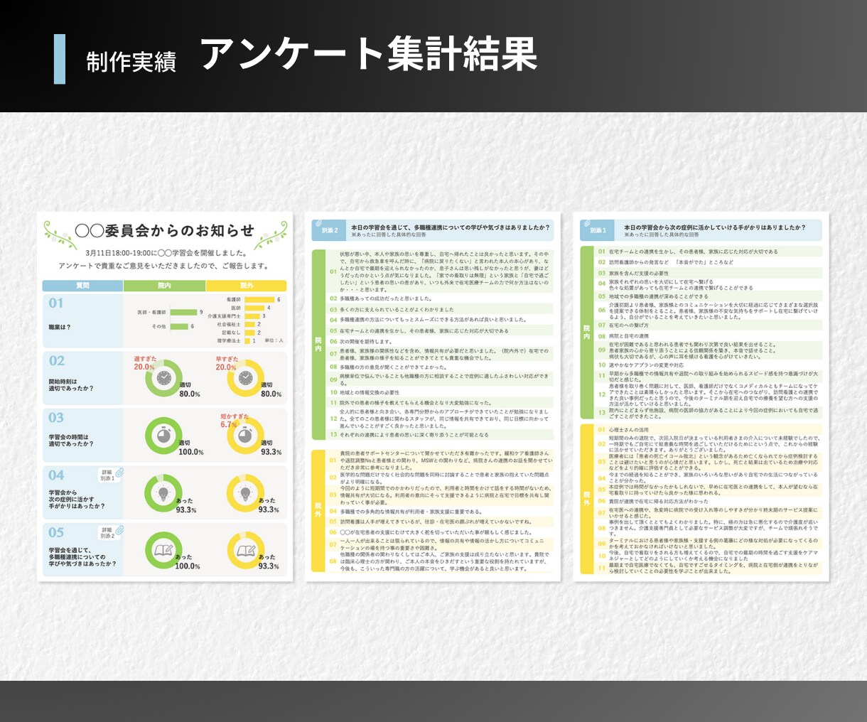 伝えたいことがより伝わる資料に仕上げます お悩みを丁寧にお伺いして制作しますのでご安心ください イメージ5