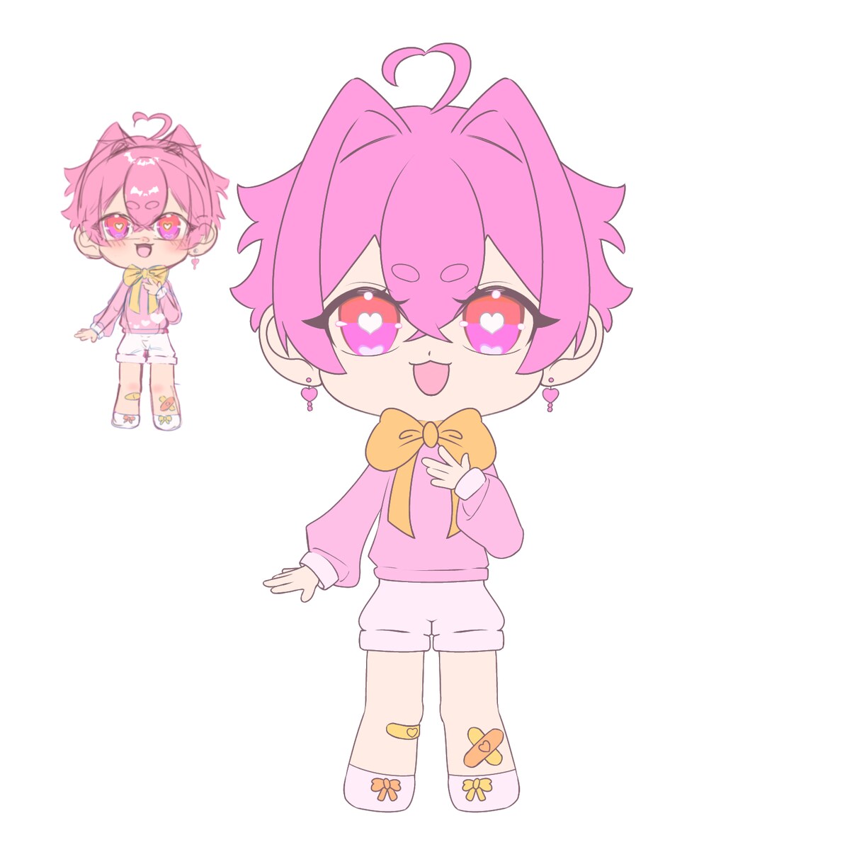 IRIAM等の立ち絵描きます IRIAMや動画に使える立ち絵をデフォルメで描きます！ イメージ4