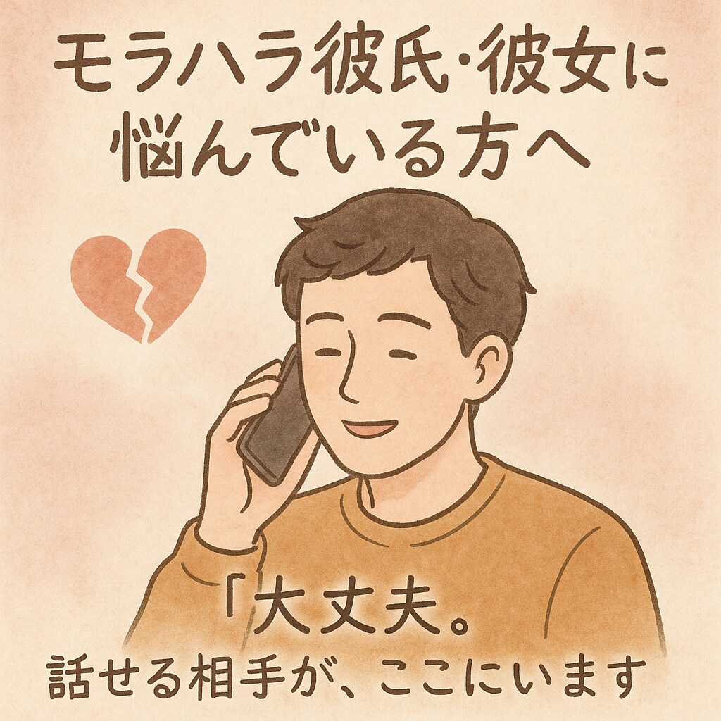 サンプルボイス有恋人との関係に疲れた方悩み聞きます モラハラ彼氏・彼女で悩んでいる方へ イメージ1