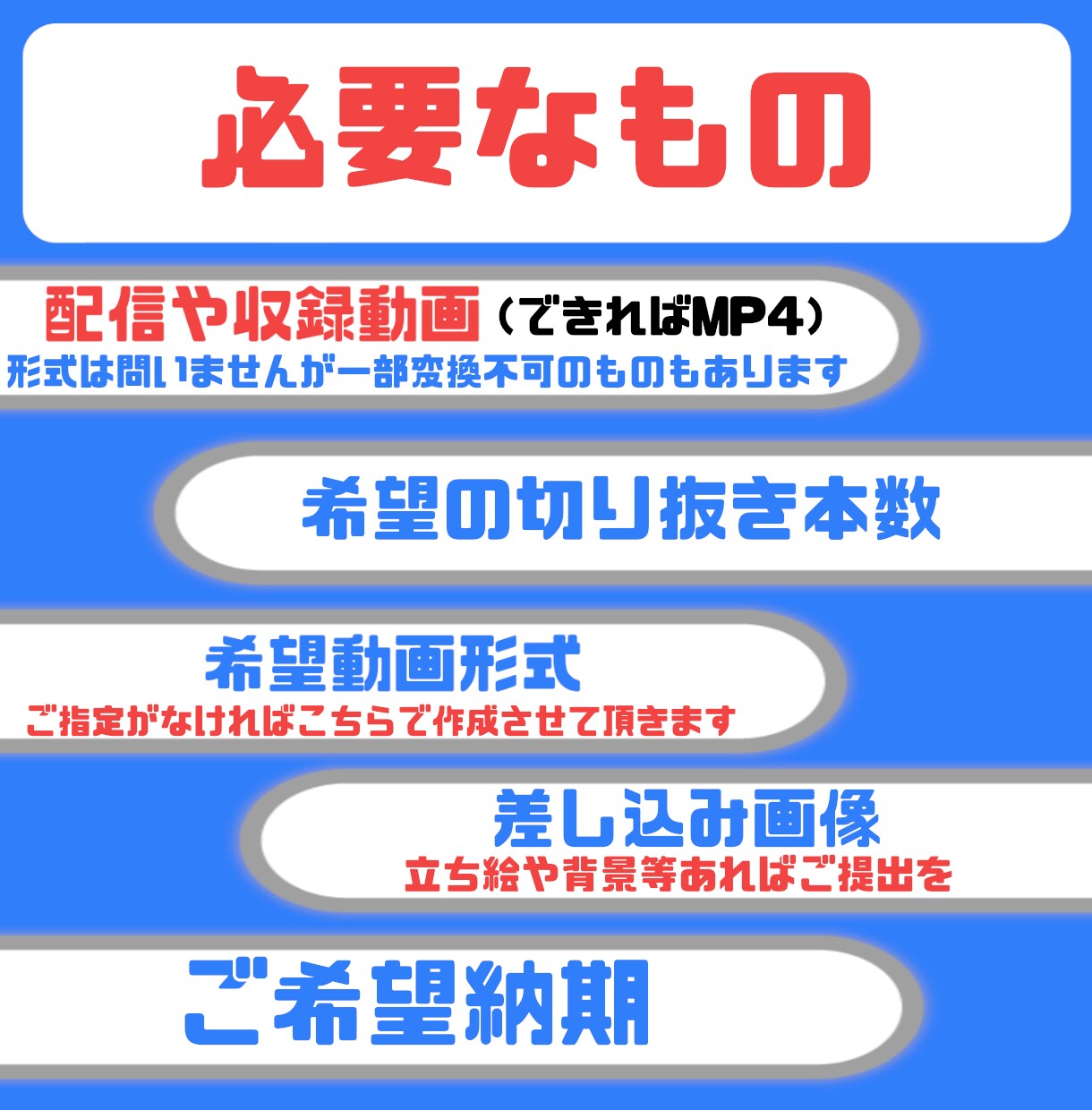 Vtuber向け、切り抜きショート動画作ります 切り抜き箇所お任せOK！視聴者目線で切り抜きます。横型も対応 イメージ6