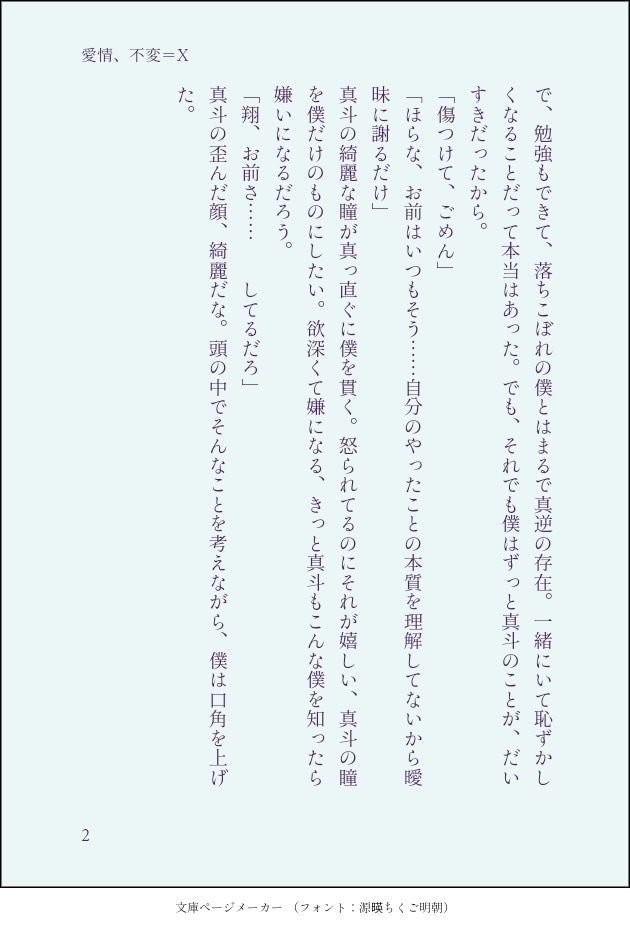 あなた好みのオリジナル小説を書きます 【著作権譲渡可】どんな内容でも対応します イメージ4