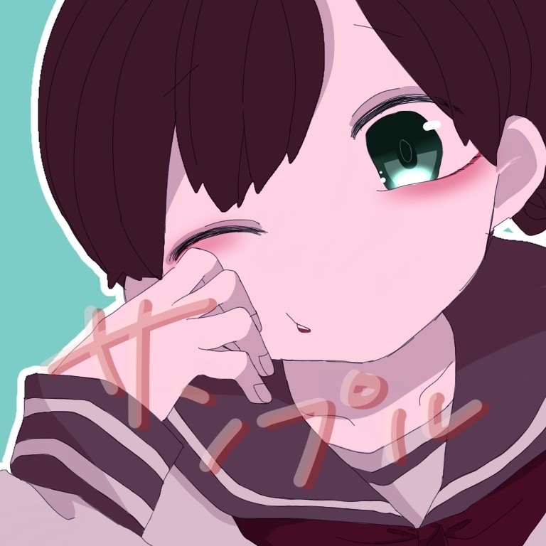 最短3日！女の子のアイコン描きます 少しむにっとした、愛らしい女の子のアイコンです！ イメージ2