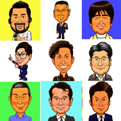 画像から似顔絵をお描きいたします SNSアイコン、名刺、プレゼントなどお役立てください！ イメージ3