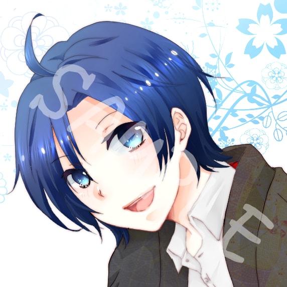 SNSのアイコン作成します かわいい系、キレイめ系が多めです。唇と目を描くのが好きです。 イメージ3