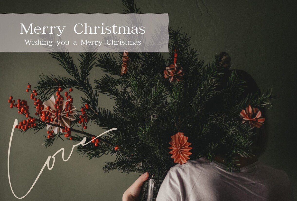 おしゃれなクリスマスカードつくります 幸せな気持ちになれるクリスマスカードをあの方に贈りませんか イメージ4