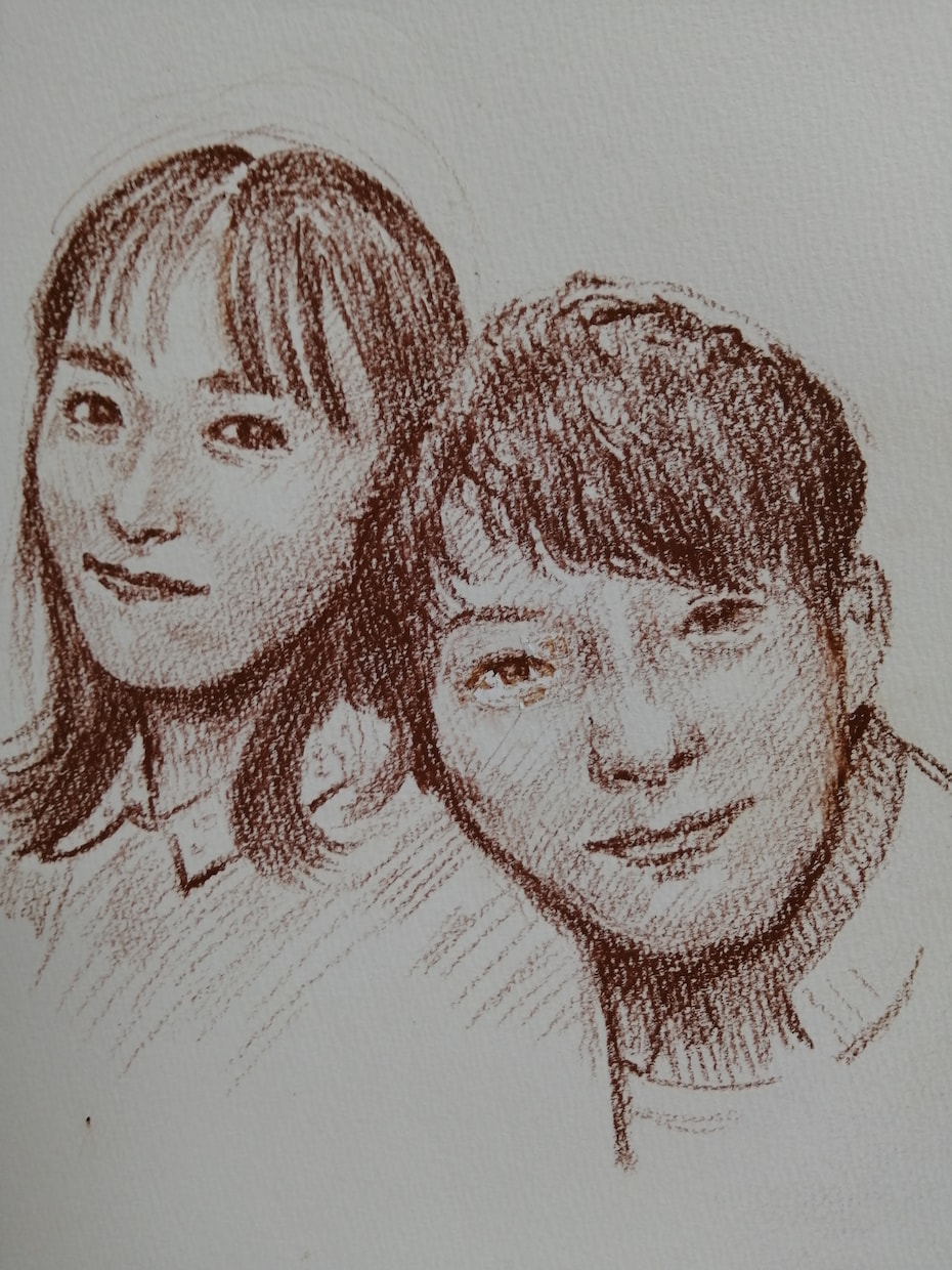 人物やペットなど特徴を捉えて描きます 優しいタッチで、鉛筆や色鉛筆など生き生きと表現します。 イメージ3