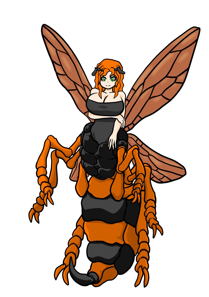 女の子モンスター描きます 女の子とモンスターの合体イラストを制作いたします イメージ5