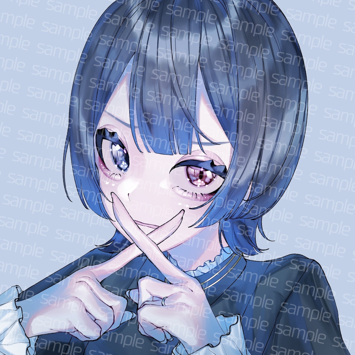 SNS用のアイコンや夢絵を制作致します あなただけの特別な1枚をお届けさせて頂きます！ イメージ2