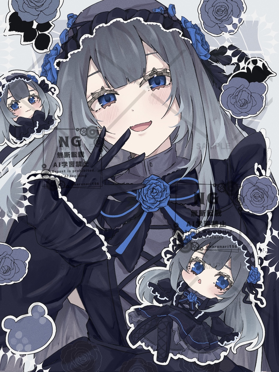 個人依頼可〗詰め込みイラストをお作りします 可愛いとふわふわの詰め込みイラスト イメージ3