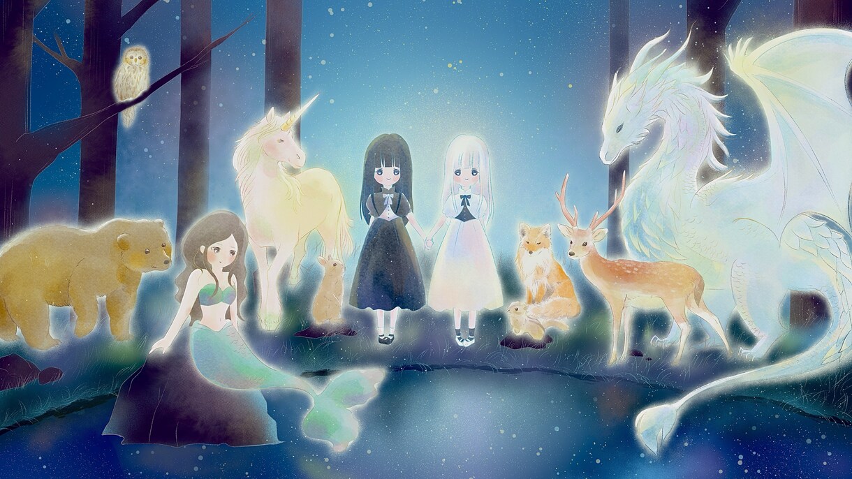 絵本タッチでカラフル&かわいいイラスト作成します 商用OK！挿絵、アイコン、ポスター等◎水彩/パステル/色鉛筆 イメージ10