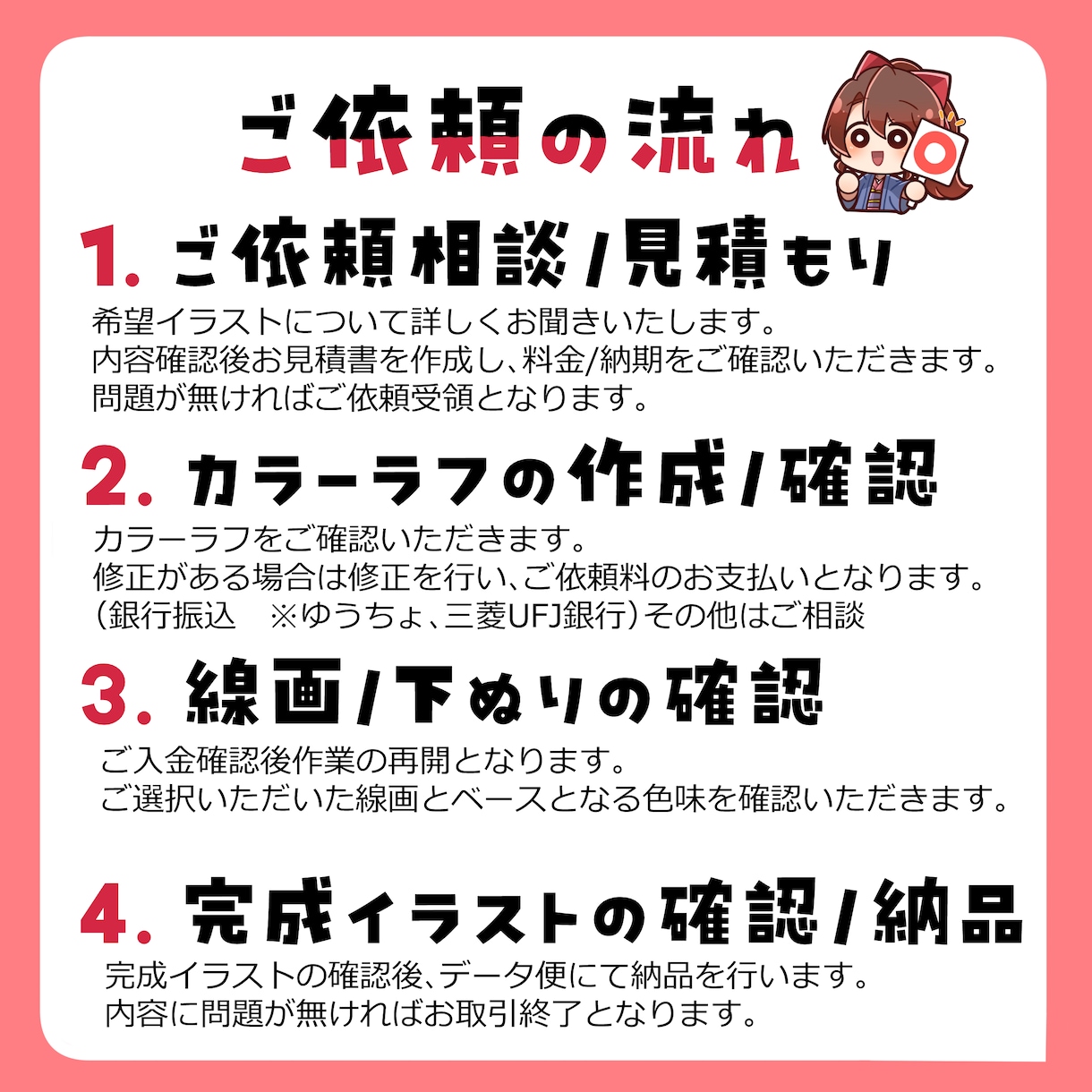 パッと目を引く☆デフォルメイラスト描きます グッズ製作に強い！デフォルメイラストを提供！ イメージ2