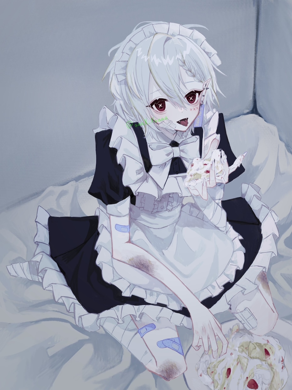 儚げダークな激カワイラスト描きます 病み可愛くて厚塗り感のあるイラストを得意としています！ イメージ5