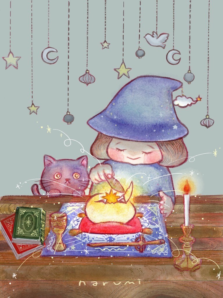 あなたの世界を絵本の1ページの様なイラストにします 物語の主人公はあなた。小さなあなたの世界をそっと切り抜きます イメージ1