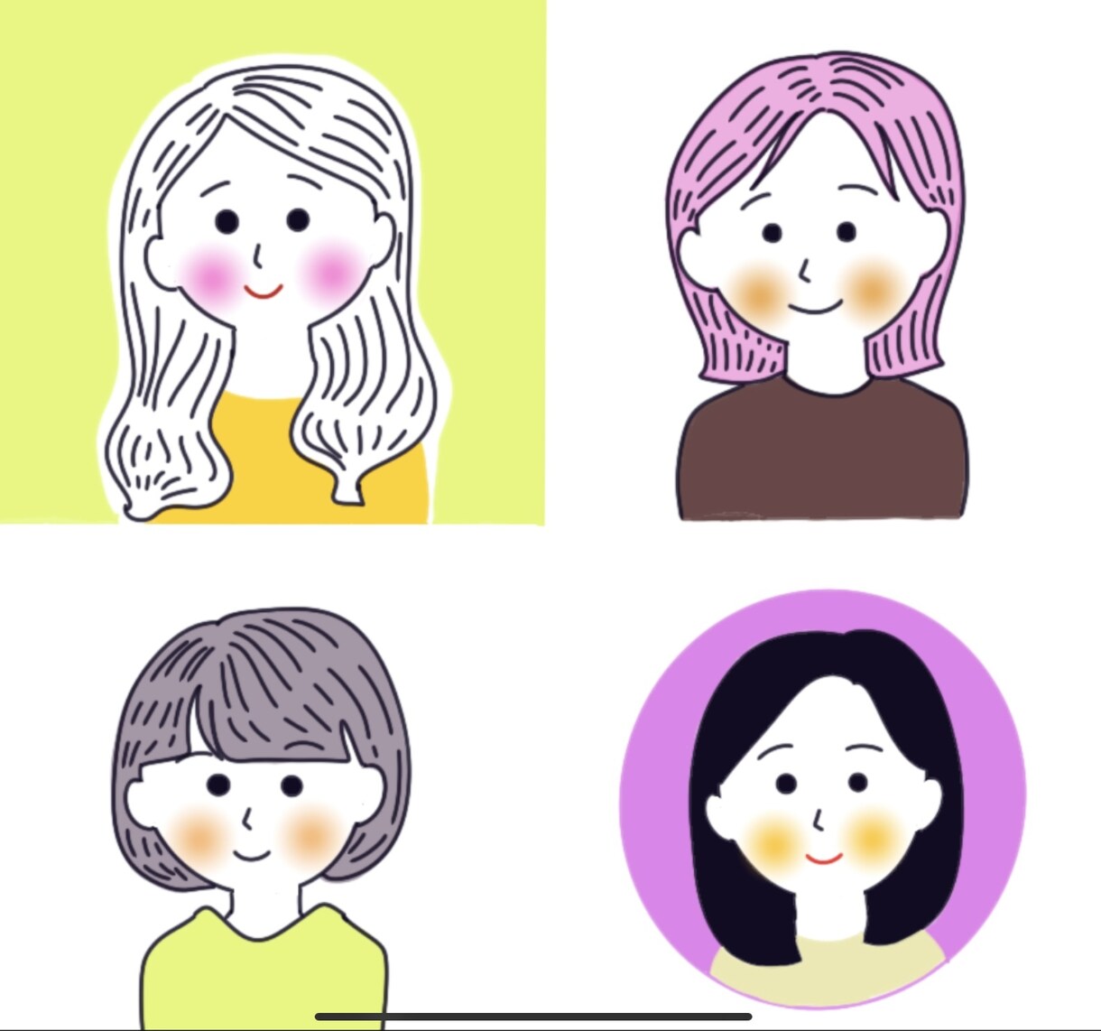 美容系発信者様へアイコンを作成します SNS、美容系ブログに！あなたの印象を伝えましょう！ イメージ2