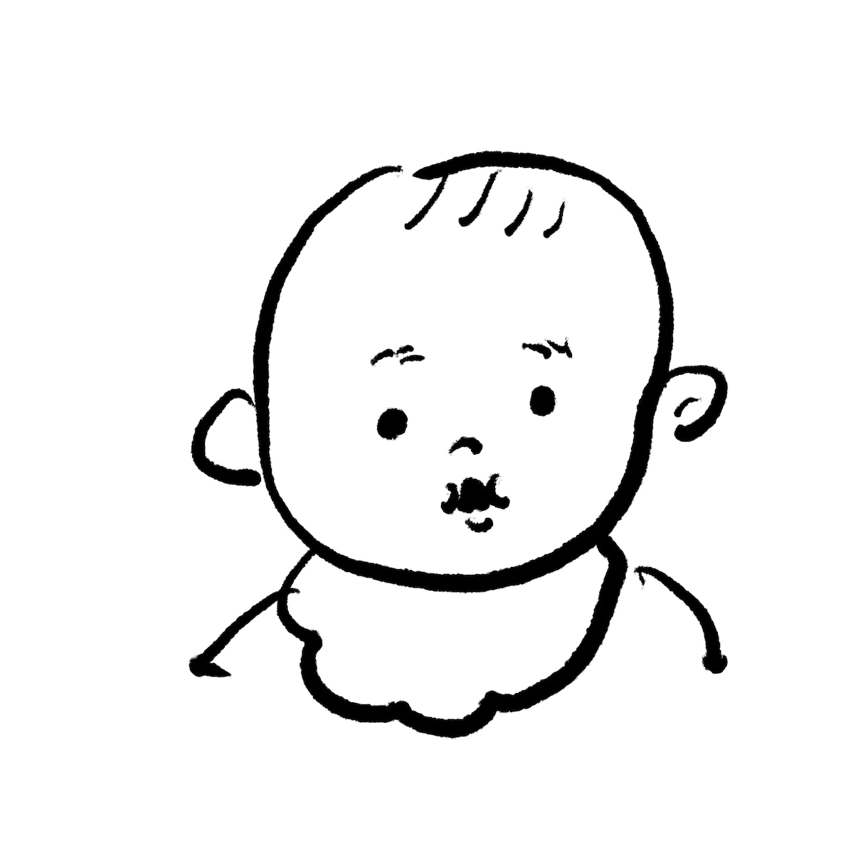 ゆるっとした手書き感のあるイラスト描きます SNSアイコンや名刺などにオリジナルイラストを イメージ5