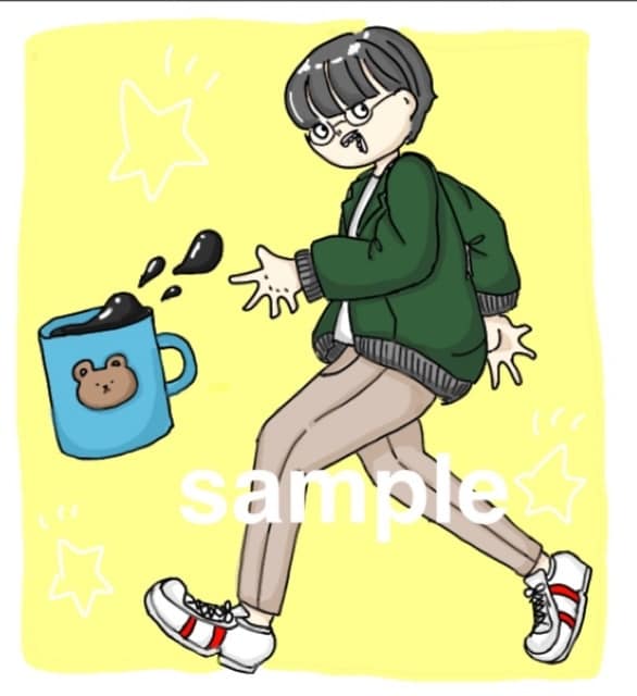 SNSアイコン・似顔絵描きます ちょっとシュール、でもかわいいイラストを描きます☆ イメージ2