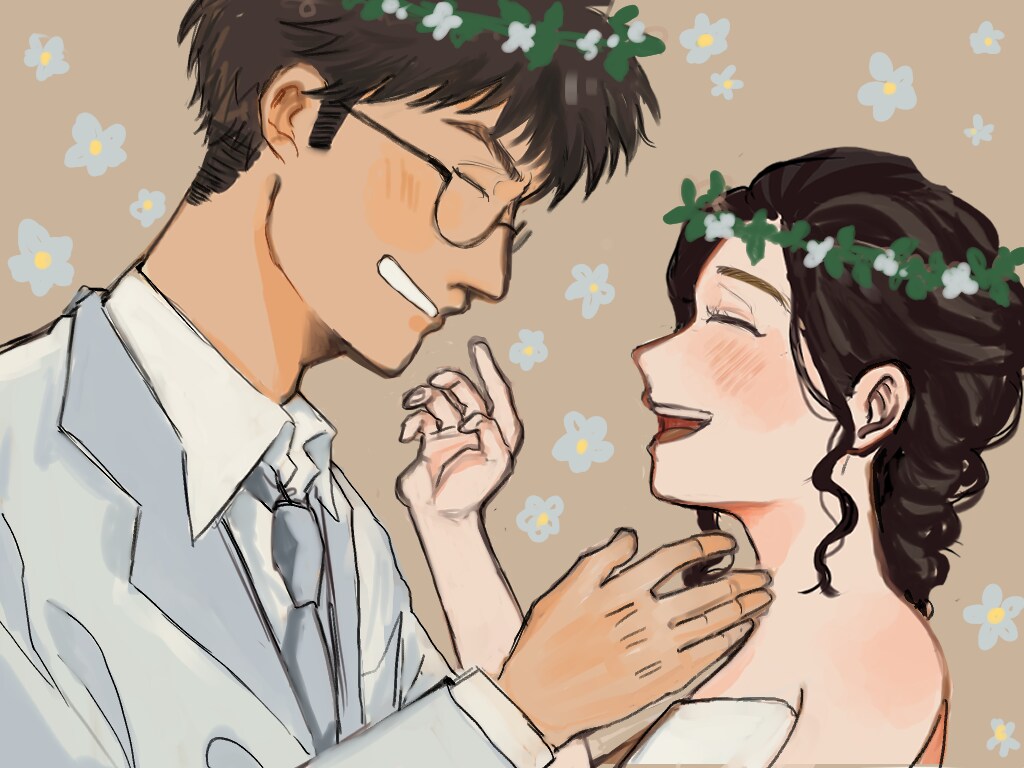 ご夫婦やカップルさん！似顔絵やイラストを描きます 大切な人に似顔絵を送ったり、思い出として残しませんか？ イメージ3